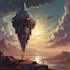 make a sci fi spaceship art