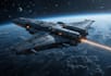create a sci fi spaceship design