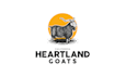 design awesome animals new goat farm logo