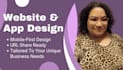 create a website or app that generates sales