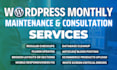 provide monthly wordpress maintenance