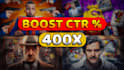 design custom and clickable youtube thumbnail