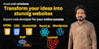 do websites development frontend and backend as a full stack web developer