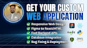 be your full stack web developer for custom web development