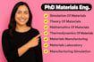 help in simulation mathematics thermodynamics materials manufacturing laboratory