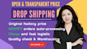 be dropshipping agent, source high quality products with factory price