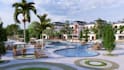 design backyard, front yard, garden, terrace 3d landscape rendering