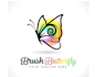 design professional butterfly logo design