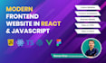 develop a responsive frontend web app with react js next js and tailwind CSS
