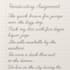do hand crafted words through my pen
