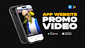 create app promo, saas promo video, website demo video