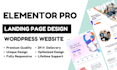 design fix landing page wordpress website using elementor pro page builder