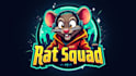 create high quality crazy rat logo with an original concept