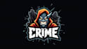 design  awesome crime logo with free vector file