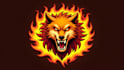 do angry wolf fire logo with free revisions and vector file