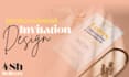 design elegant birthday invite, wedding invitation, save the date