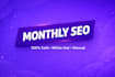 build white hat monthly SEO backlinks for rankings and authority