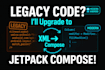 convert your old XML android UI to jetpack compose