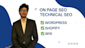 fix on page and technical SEO issues