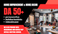 provide guest post on plumbing and home improvement sites