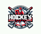 design beautiful hockey logo
