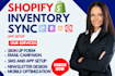 setup shopify inventory sync shiphero shuttle prediko syncio easify syncx synkr