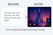 write ai prompts and transform content into engaging ai videos
