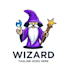 design outstanding wizard logo