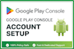 create and setup your google play console developer account