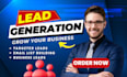 do targeted b2b lead generation, email list building and linkedin leads