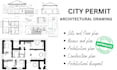 make architectural drawing in autocad and revit for sedonas, anapolis