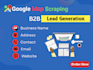 do google map lead generation, b2b data extraction