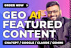 boost your content ai visibility generative engine optimization GEO chatgpt post