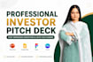 design powerpoint presentation, investor pitch deck, business slides