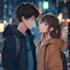 draw couple anime art style