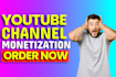organic youtube channel promotion achieve full monetization