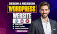 clone, copy, or duplicate any website into wordpress