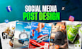 design social media post instagram post facebook post carousel design
