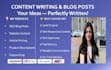 write SEO blog posts and articles