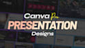 design professional canva presentions, documents