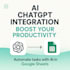 do ai driven google sheets automation with chatgpt gemini integration