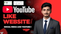 create a video streaming website like youtube