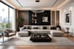 design and decor a minimalist living room interior with realistic 3d visualizion