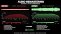 professionally remaster your audio for clean and powerful sound