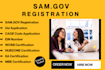 do sam gov registration, uei, cage code application wosb, 8a, mbe certification