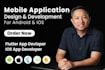be your flutter developer, flutter app ui, mobile app development