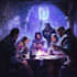 create a dnd character or dnd party art