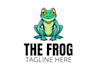 design modern frog logo
