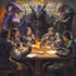 do a dnd character or dnd party art