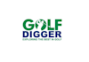 create dynamic golf blogging logo
